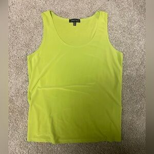 Slinky Brand Vibrant Green Tank Top